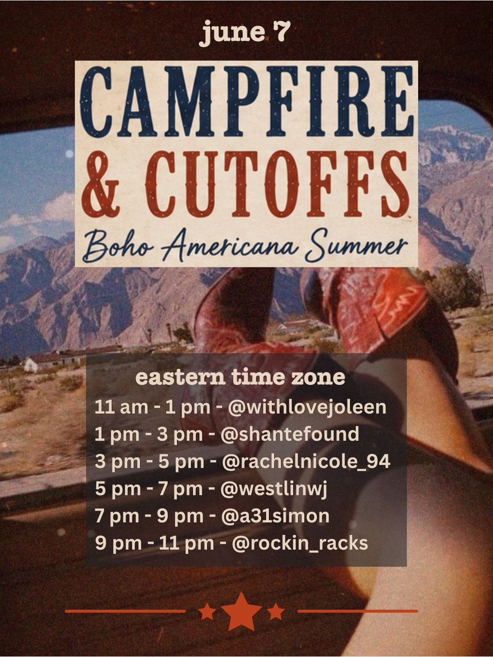 🌵✨ CAMPFIRE & CUTOFFS: BOHO AMERICANA SUMMER ✨🌵 - Picture 2 of 2